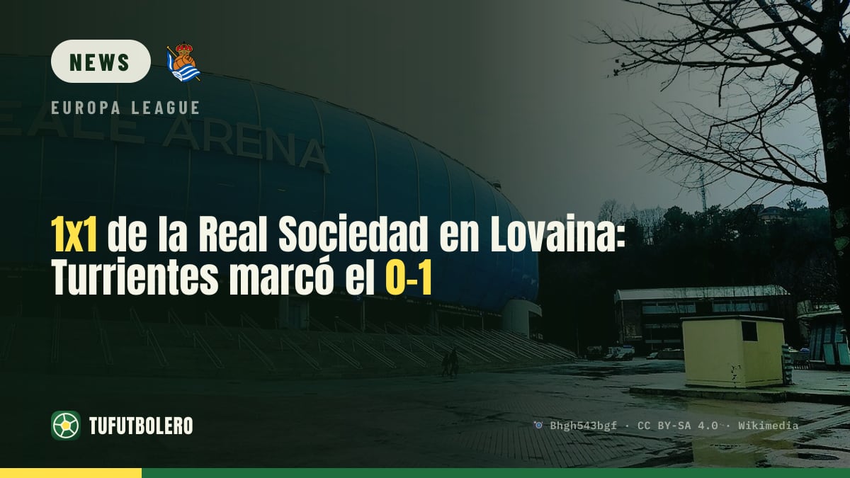 Real Sociedad 1x1 in Löwen: Turrientes trifft zum 0:1