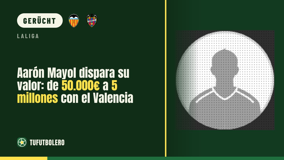 Aarón Mayol knackt die 5-Millionen-Marke: von 50.000€ beim Valencia