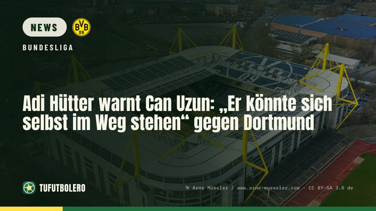 Adi Hütter warnt Can Uzun: „Er könnte sich selbst im Weg stehen“ gegen Dortmund