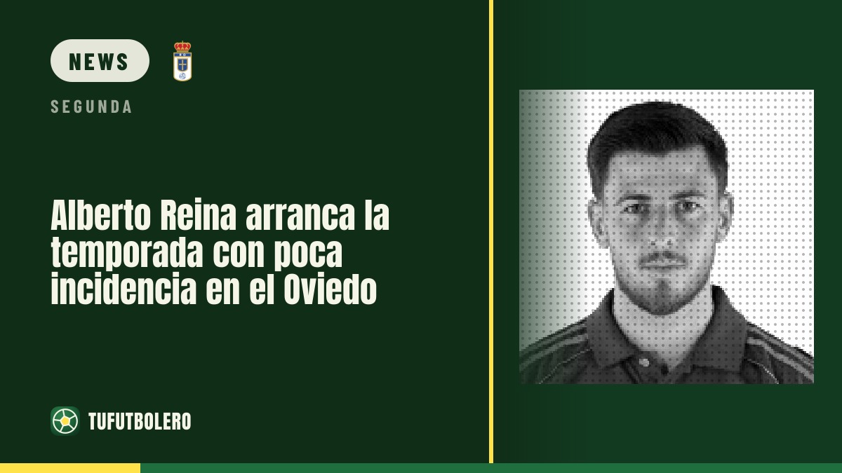 Alberto Reina startet beim Oviedo noch ohne entscheidenden Einfluss