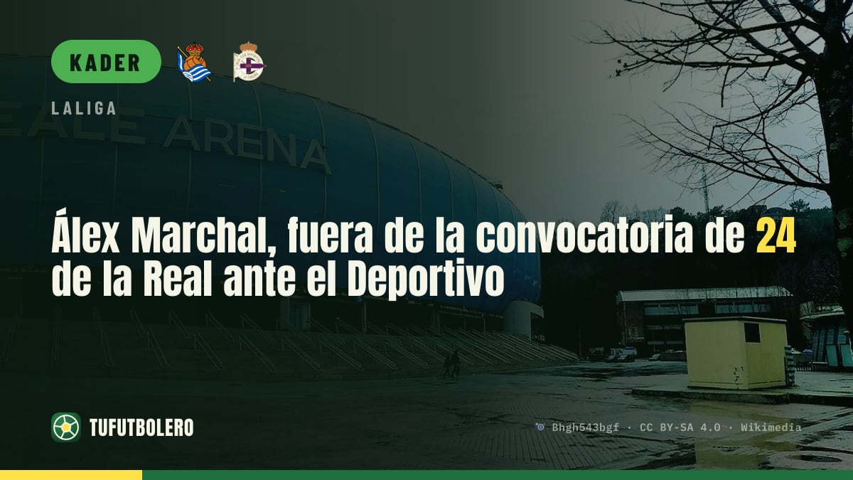Álex Marchal raus aus dem 24er-Kader: Real Sociedad für Deportivo