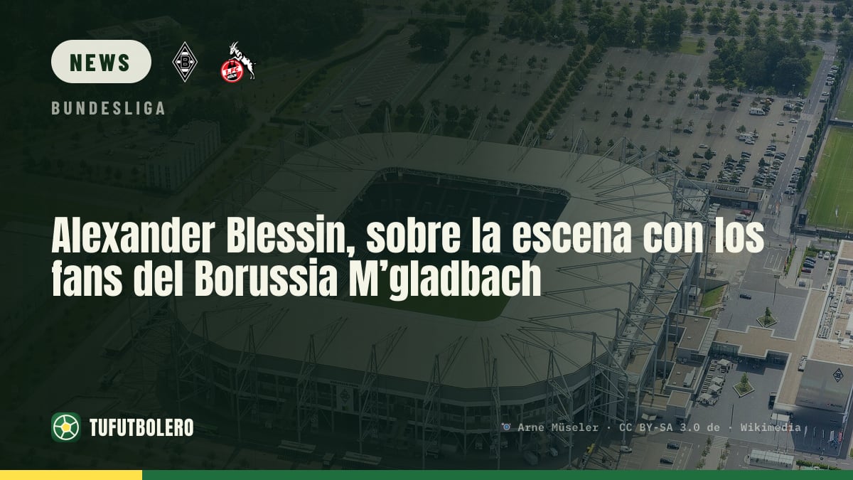 Alexander Blessin erklärt seine Fanszene beim Borussia Mönchengladbach