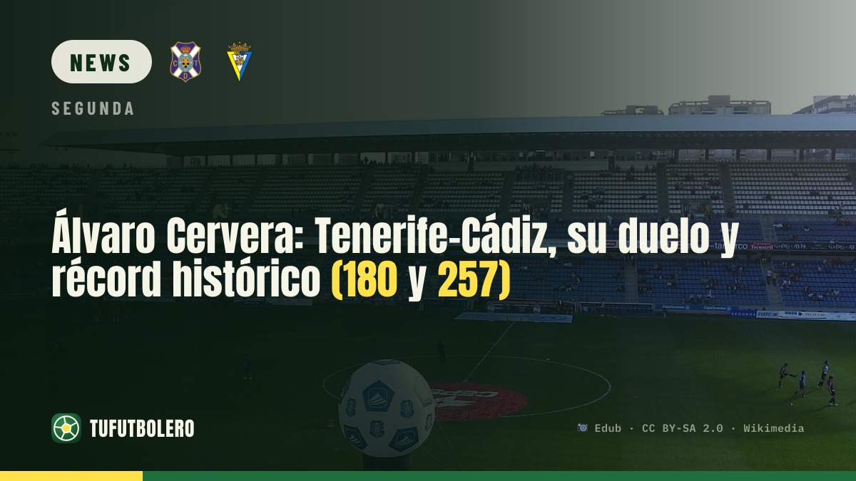 Álvaro Cervera: Tenerife–Cadiz, sein Duell und Rekord (180 & 257)