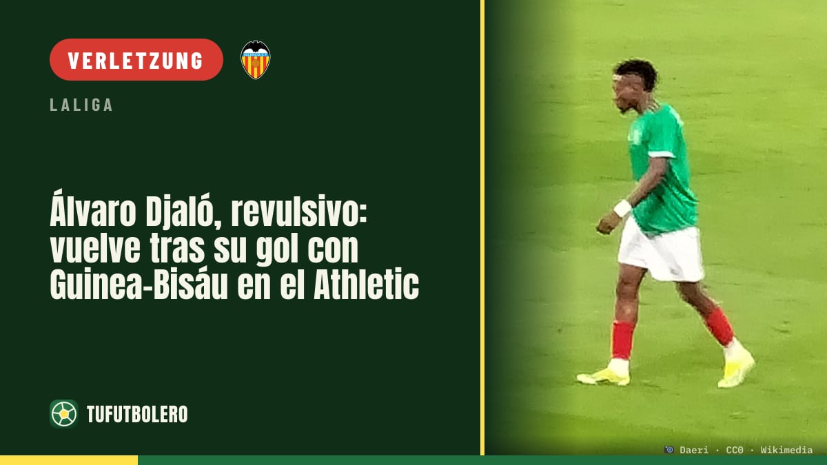Álvaro Djaló als Option im Athletic: nach dem Treffer für Guinea-Bissau zurück