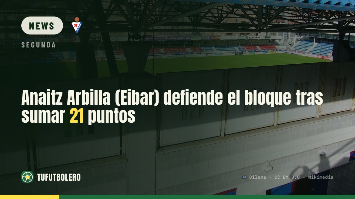 Anaitz Arbilla (Eibar) setzt auf Teamgeist nach 21 Punkten