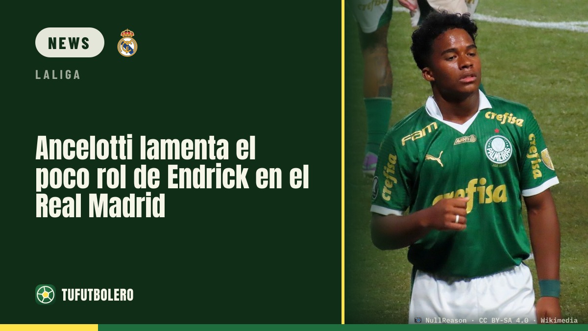 Ancelotti kritisiert: Endrick spielt zu wenig beim Real Madrid
