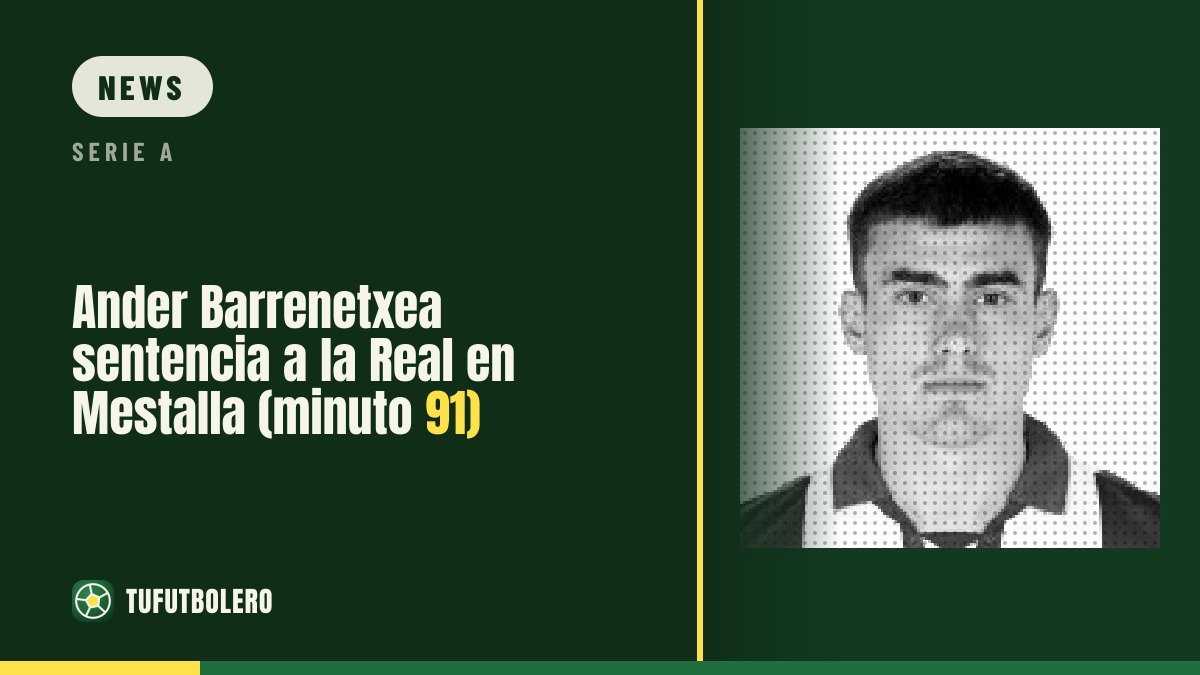 Ander Barrenetxea schießt Real in Mestalla zum Sieg (91.)