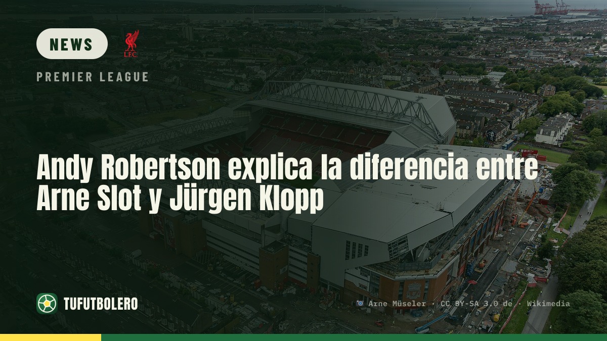 Andy Robertson erklärt den Unterschied zwischen Arne Slot und Jürgen Klopp