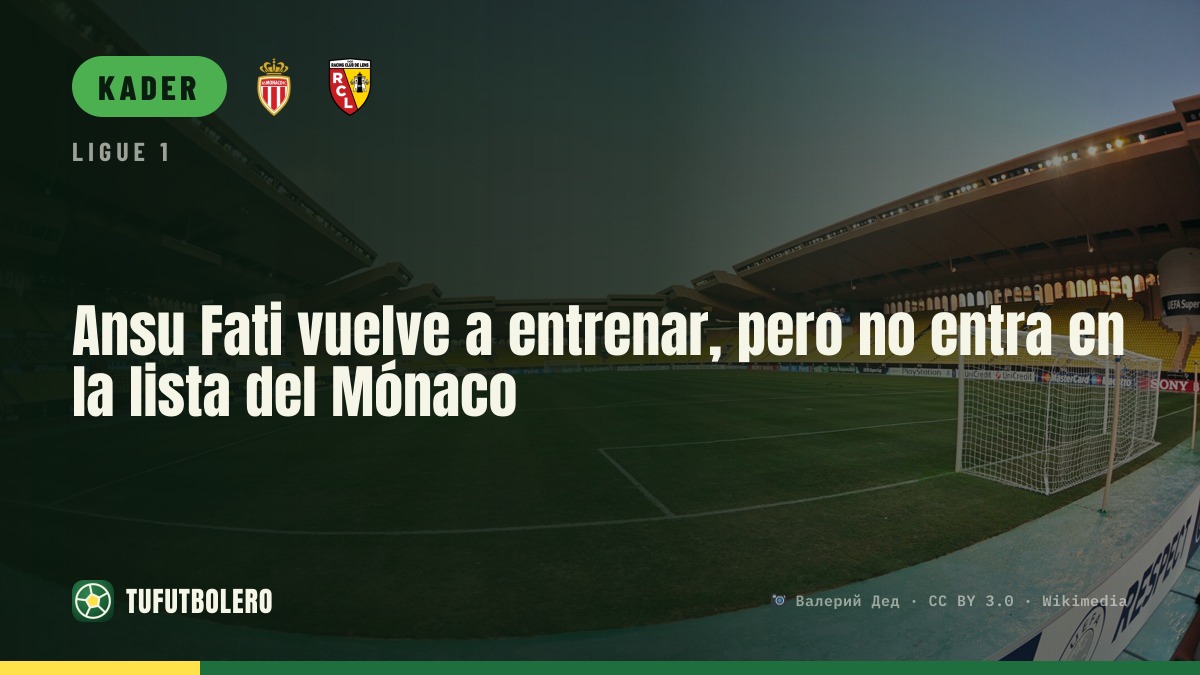 Ansu Fati trainiert wieder mit der Gruppe, aber fehlt im Lens-Kader von Monaco