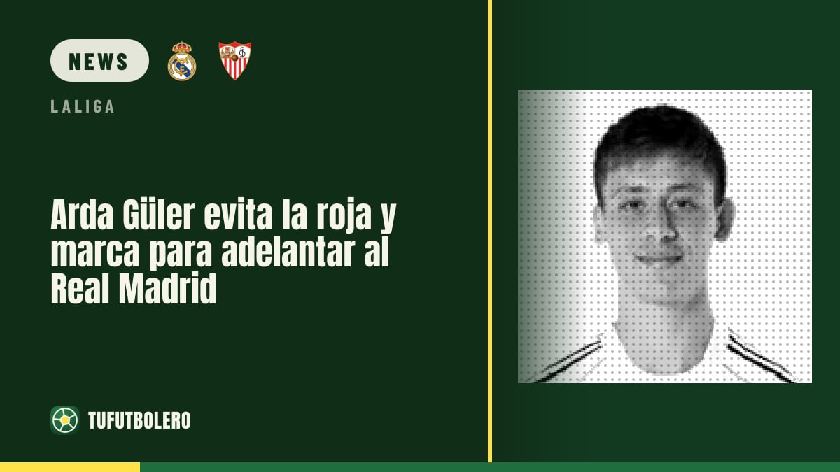 Arda Güler entgeht der roten Karte und trifft zum 1:0 für Real Madrid