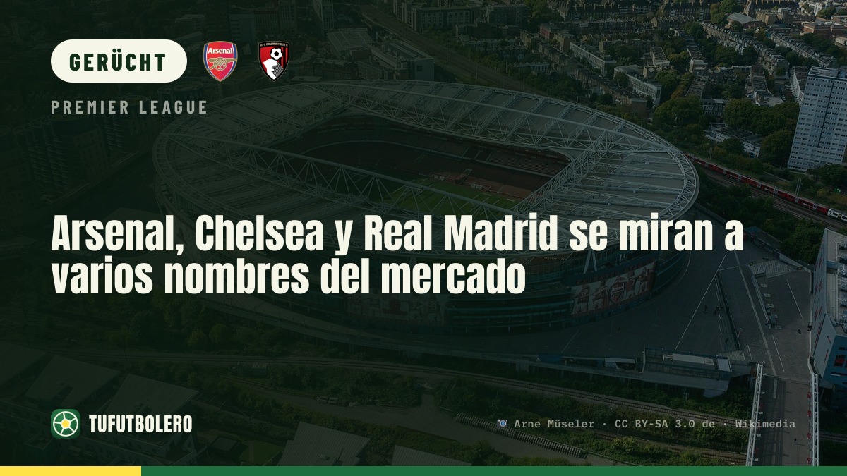 Arsenal, Chelsea und Real Madrid beobachten mehrere Transferkandidaten