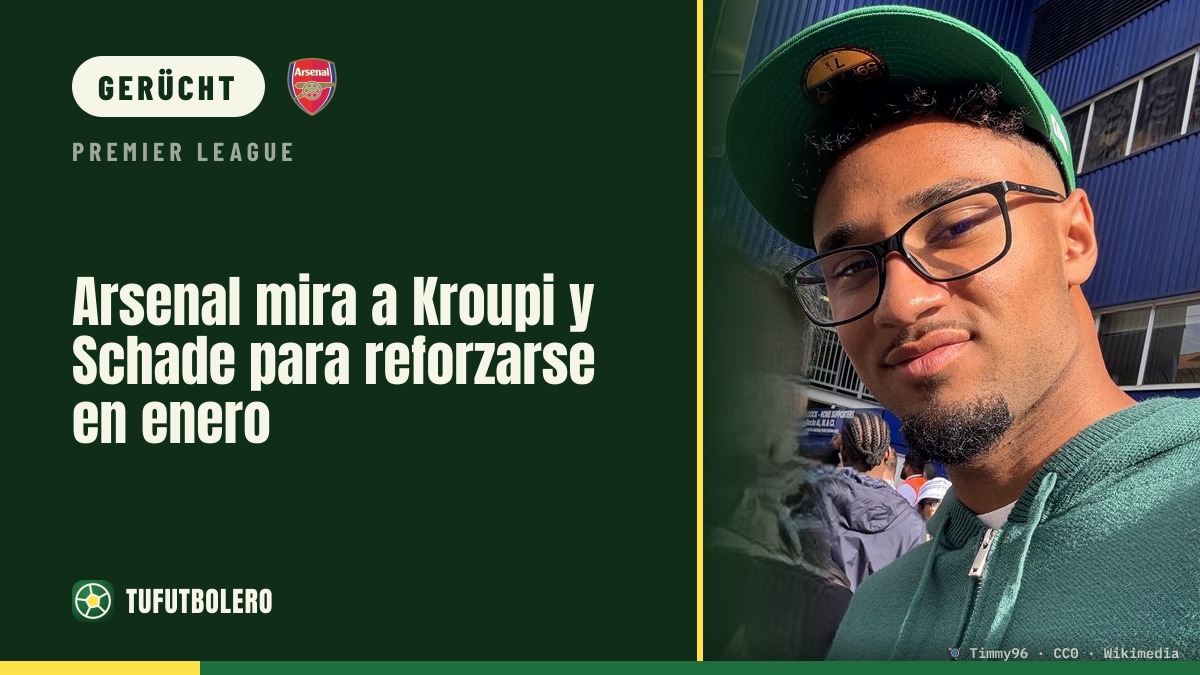 Arsenal hat Kroupi und Schade als Ziele für Januar im Blick