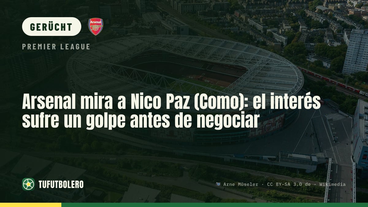 Arsenal will Nico Paz von Como holen, doch vor den Gesprächen gibt es einen Rückschlag