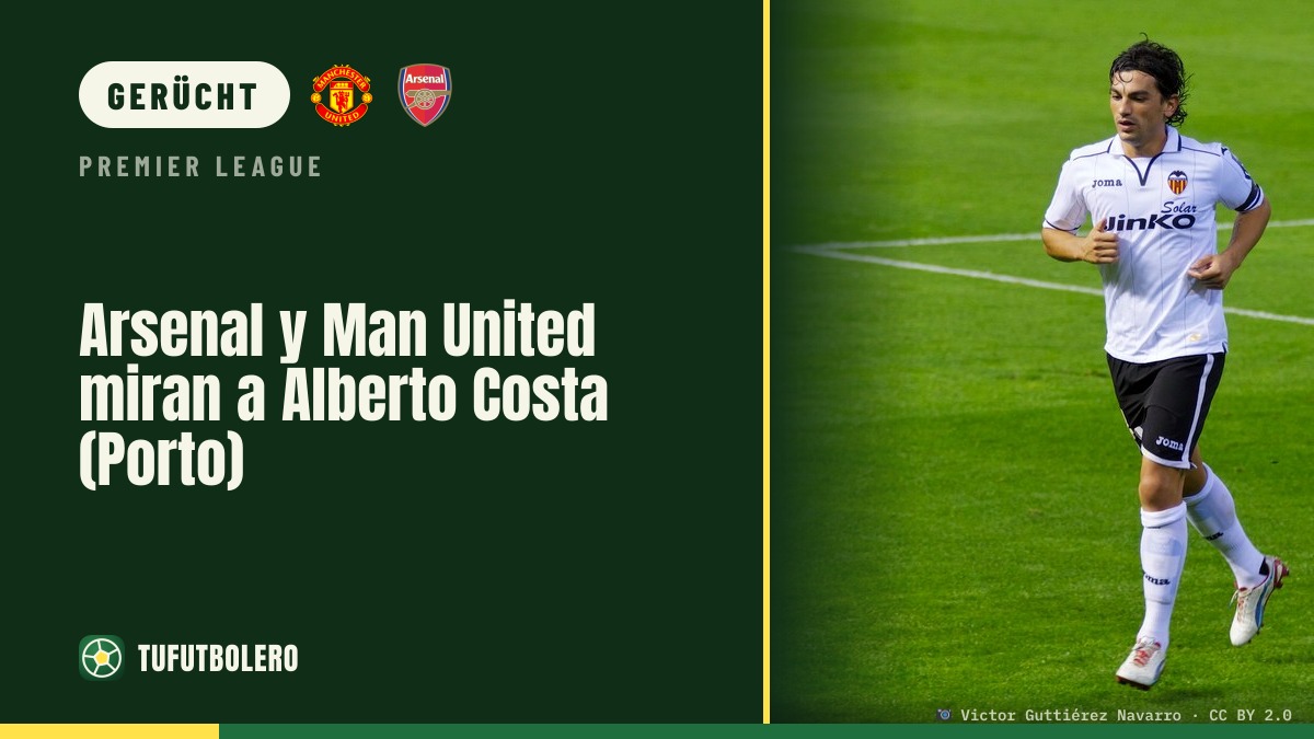 Arsenal und Man United beobachten Alberto Costa von Porto