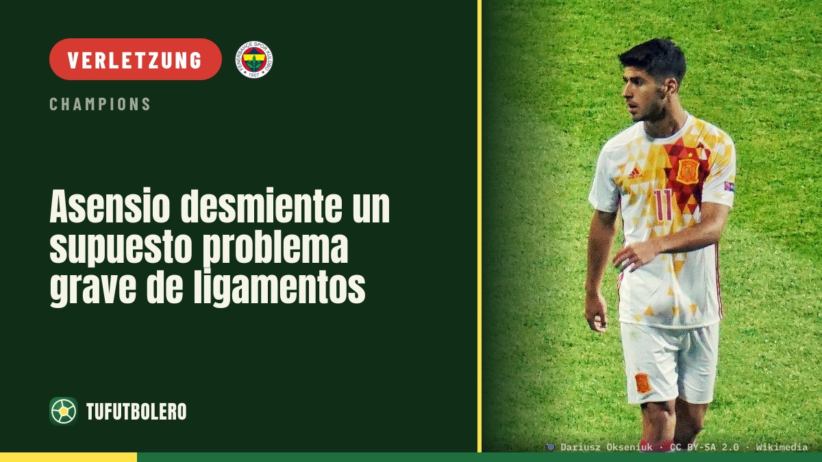Asensio widerspricht: Kein OP-Plan wegen Knie-Ligamenten