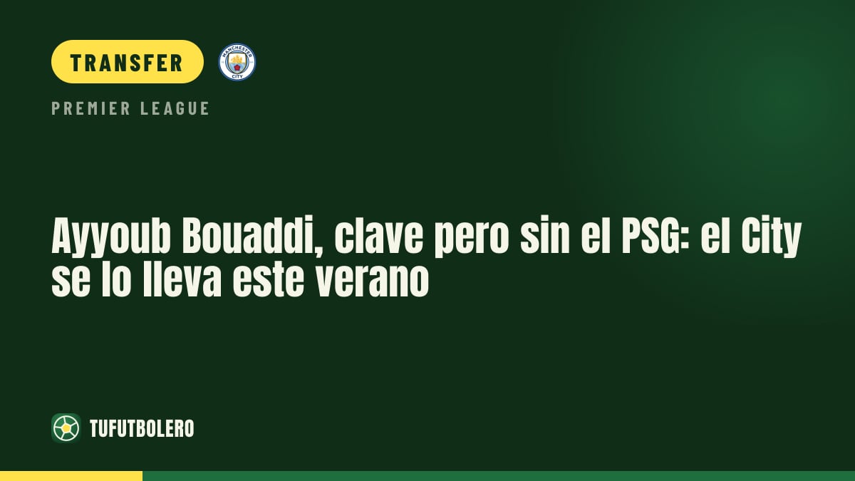 Ayyoub Bouaddi zum City für Rekordsumme: PSG legt nicht nach