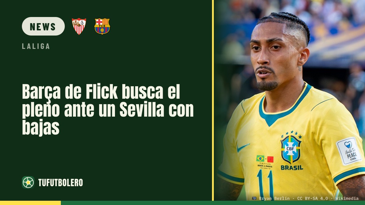 Barças Flick will beim Sevilla den perfekten Lauf halten