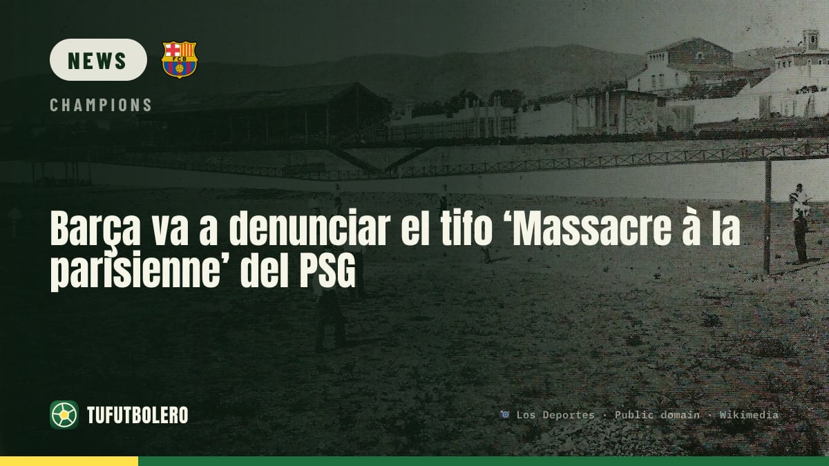 Barça meldet den PSG-Tifo „Massacre à la parisienne“ bei der UEFA