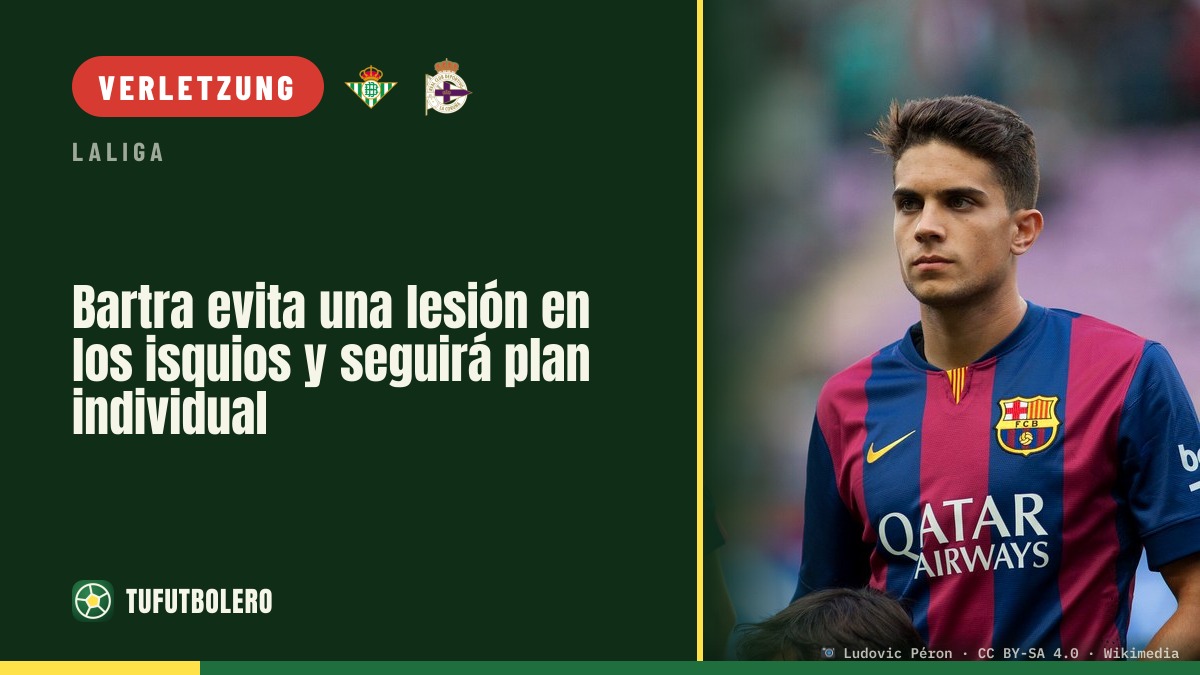 Bartra bleibt ohne Ischioschaden und arbeitet individuell