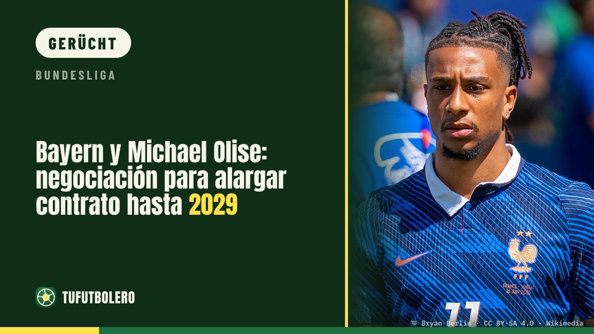 Bayern startet Gespräche für Michael Olise: Verlängerung um drei Jahre