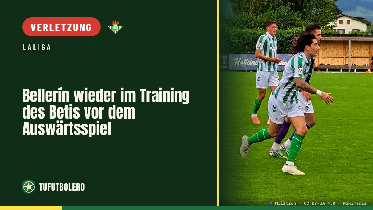 Bellerín wieder im Training des Betis vor dem Auswärtsspiel