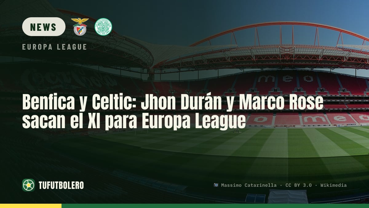 Benfica gegen Celtic: Jhon Durán startet, XI für die Europa League steht