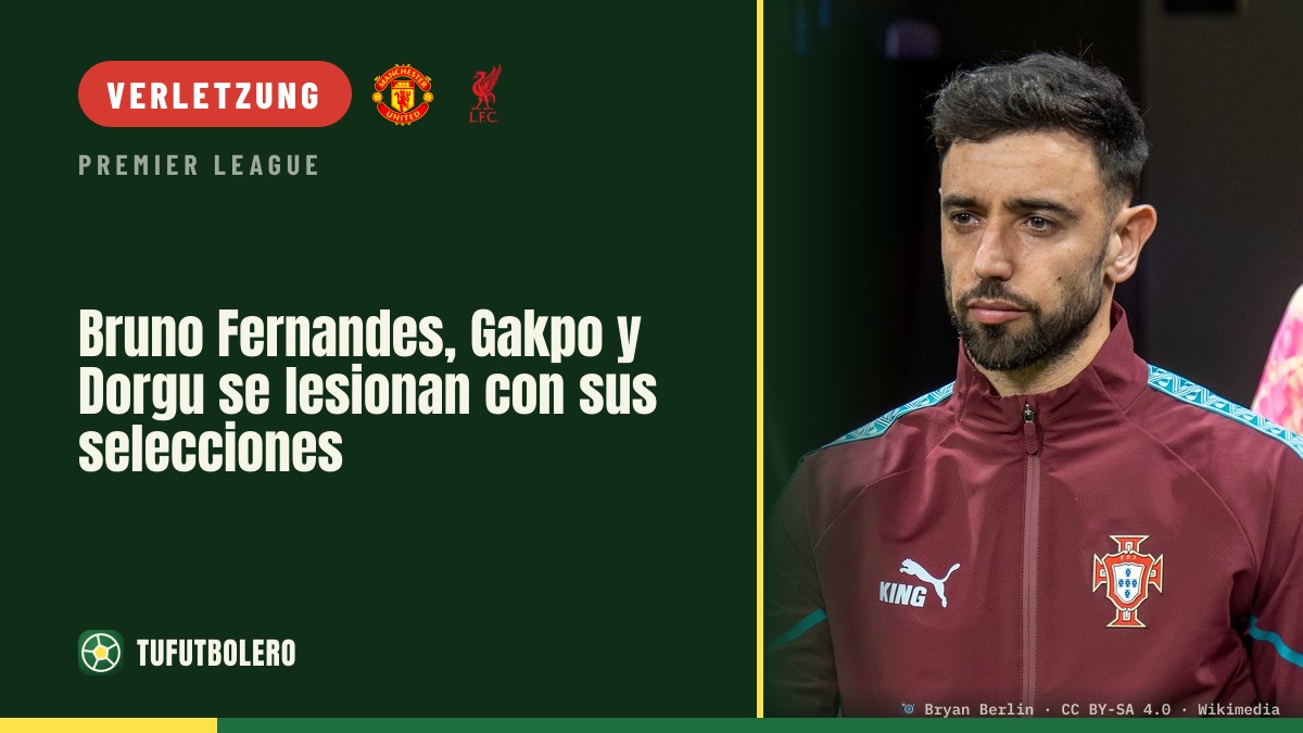 Bruno Fernandes, Gakpo und Dorgu fallen verletzt aus