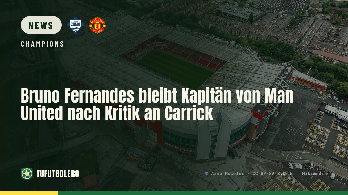 Bruno Fernandes bleibt Kapitän von Man United nach Kritik an Carrick