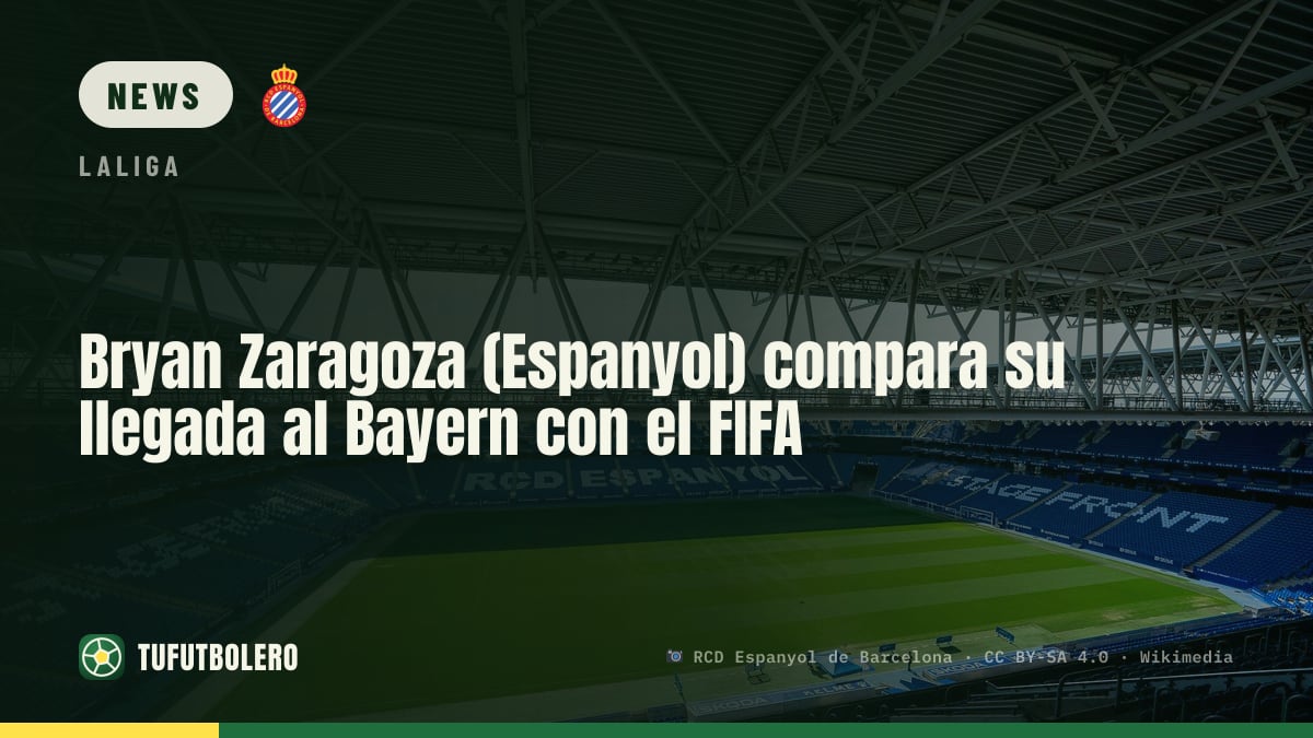 Bryan Zaragoza (Espanyol) vergleicht den Bayern-Start mit FIFA