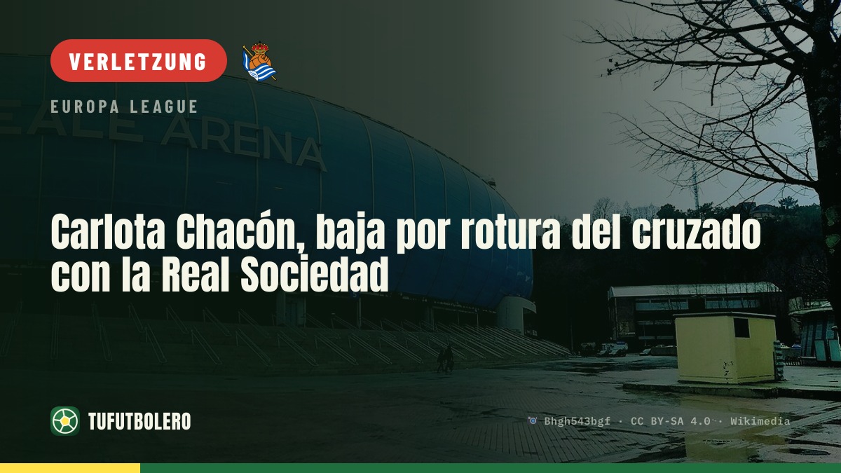 Carlota Chacón fällt aus: Kreuzbandriss bei Real Sociedad
