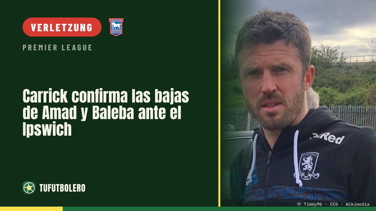 Carrick bestätigt: Amad und Baleba fehlen gegen Ipswich