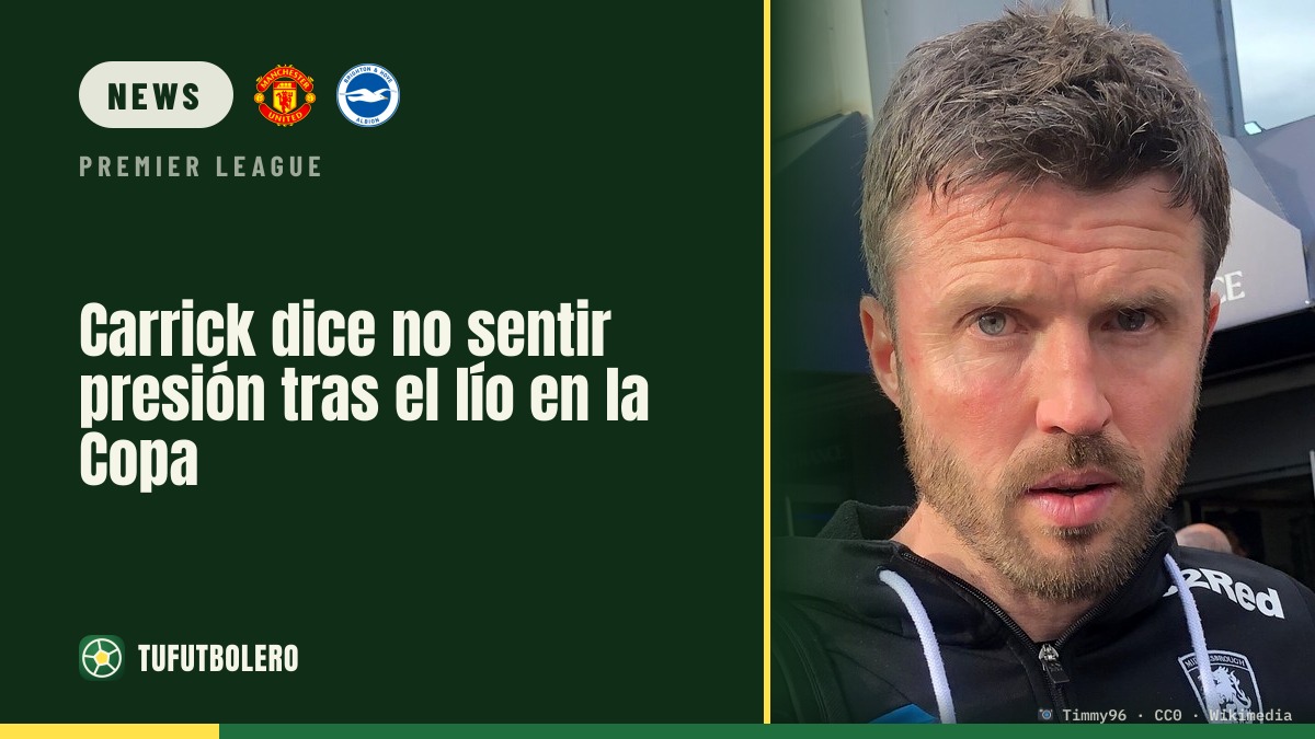 Carrick: „Ich fühle keinen Druck“ nach dem Pokal-Schlamassel