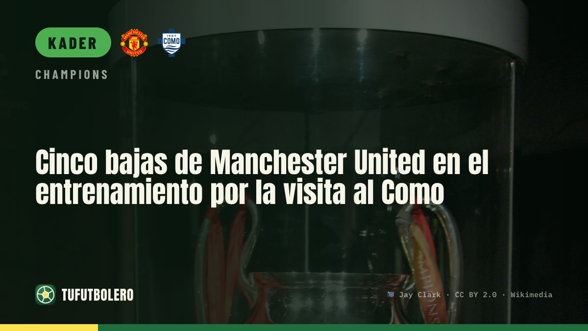 Fünf Spieler von Manchester United fehlen beim Training vor dem Trip nach Como
