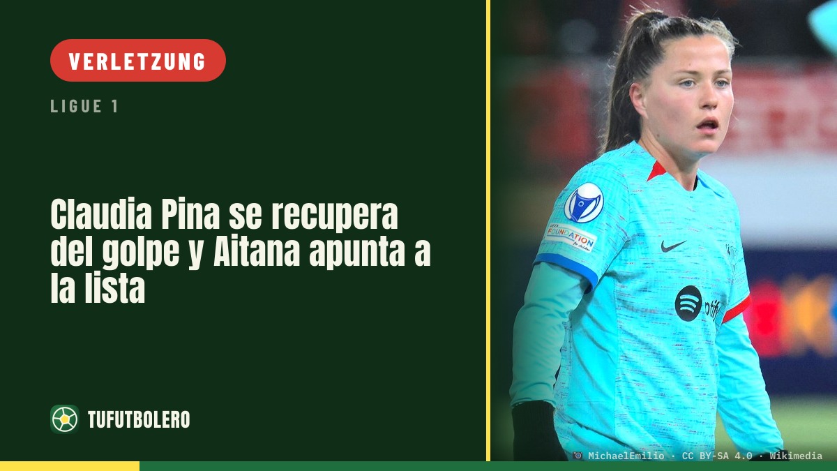 Claudia Pina nach Knie-Schlag ok, Aitana peilt die Liste an