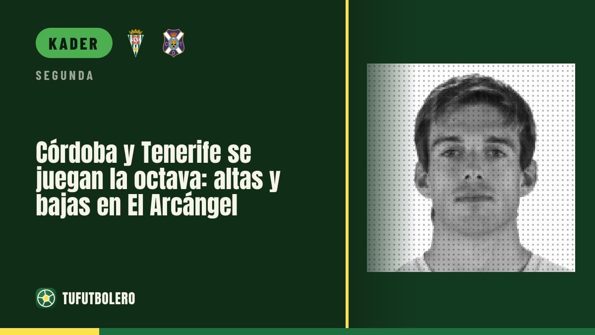 Córdoba gegen Tenerife zum 8. Spieltag: Rückkehrer und Ausfälle für El Arcángel