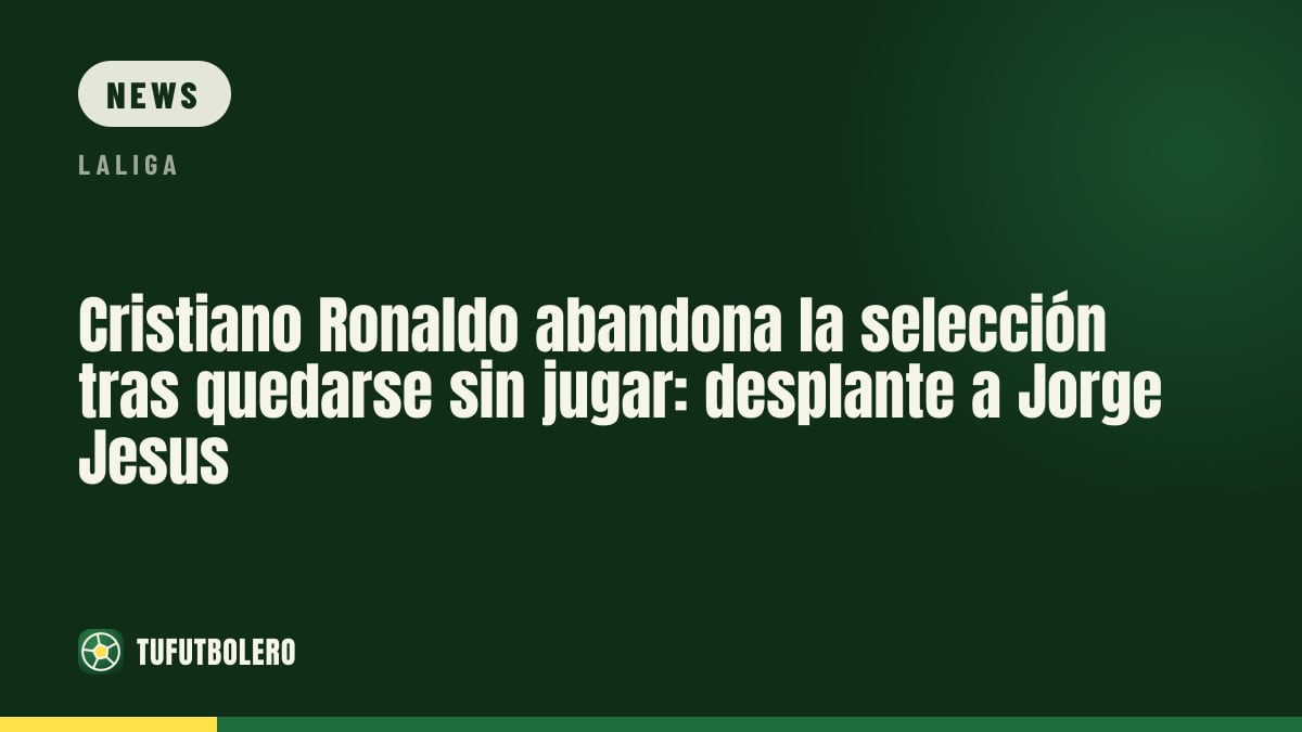 Cristiano Ronaldo verlässt das Portugal-Teamlager nach dem Bank-Duell gegen Norwegen