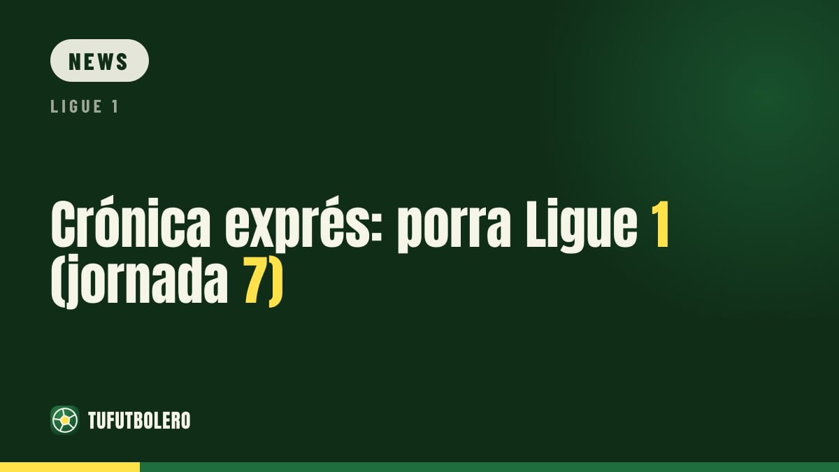 Schnellbericht: Ligue-1-Tipp (Spieltag 7)