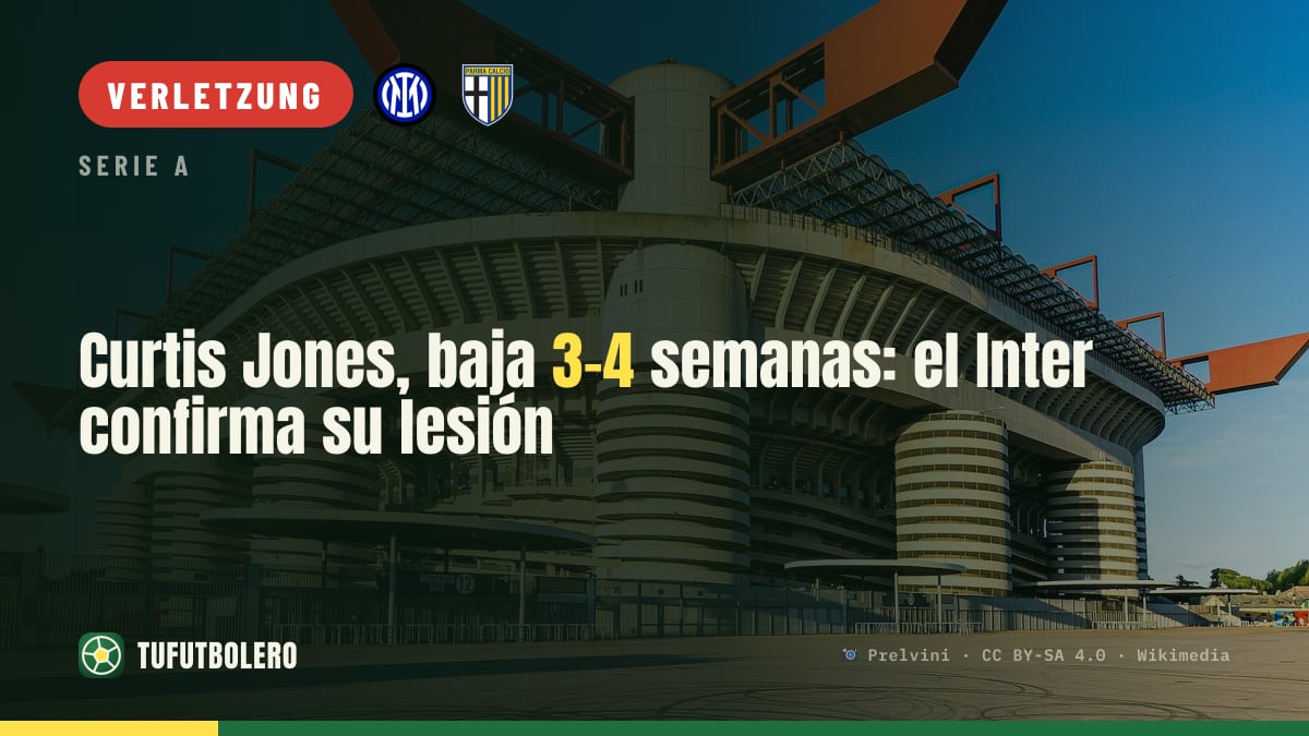 Curtis Jones fällt 3–4 Wochen aus: Inter bestätigt Verletzung