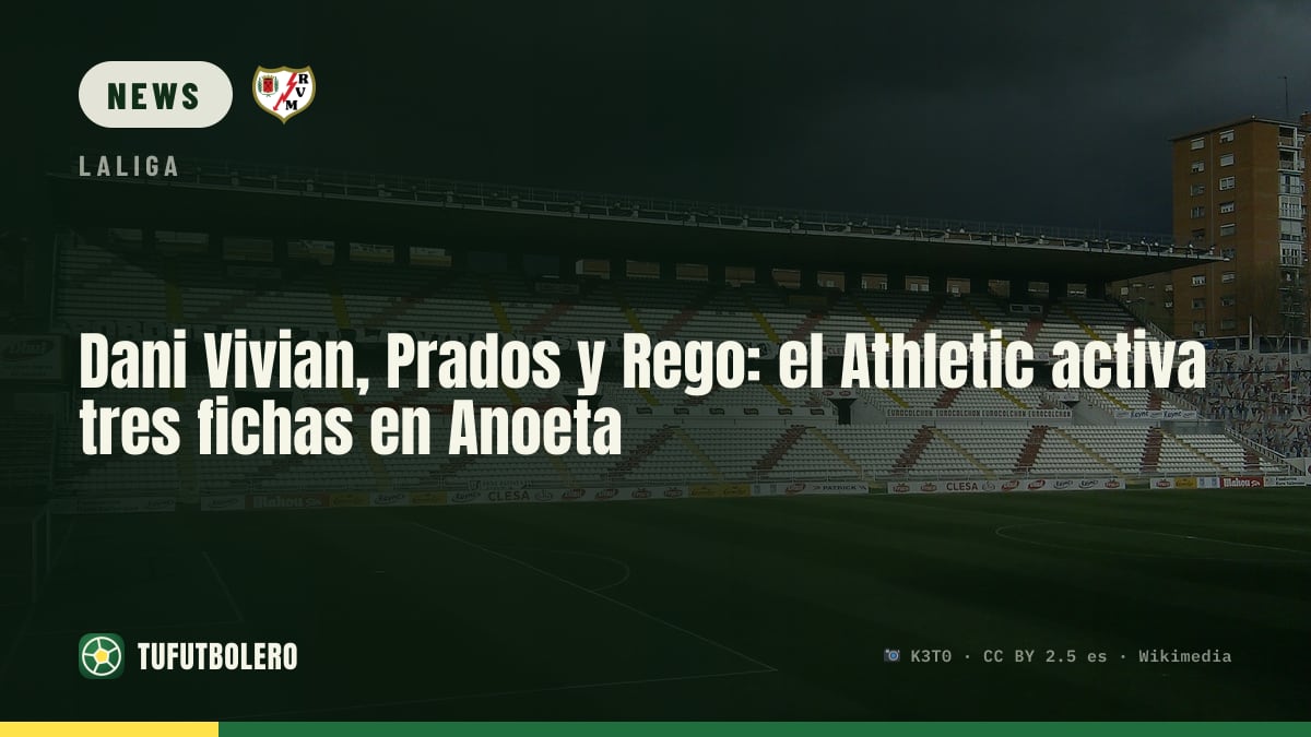 Dani Vivian, Prados und Rego: Athletic aktiviert drei Optionen in Anoeta