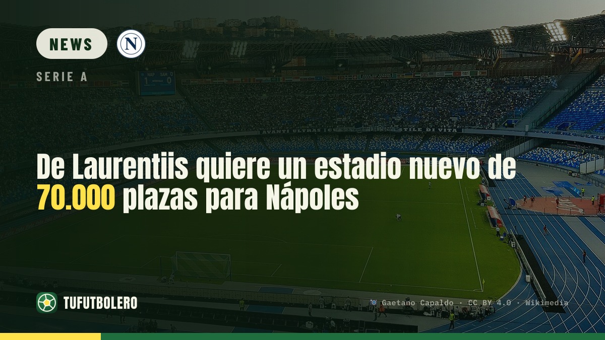 De Laurentiis plant einen neuen Stadionkomplex für Napoli