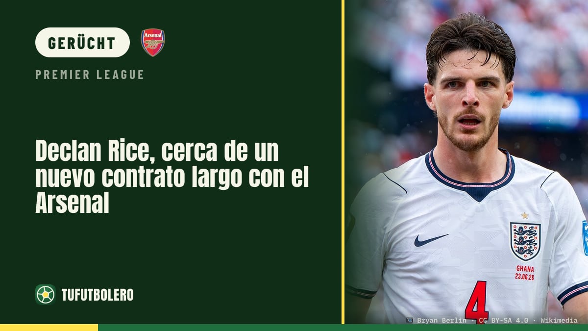 Declan Rice steht kurz vor einem neuen Langzeitvertrag bei Arsenal