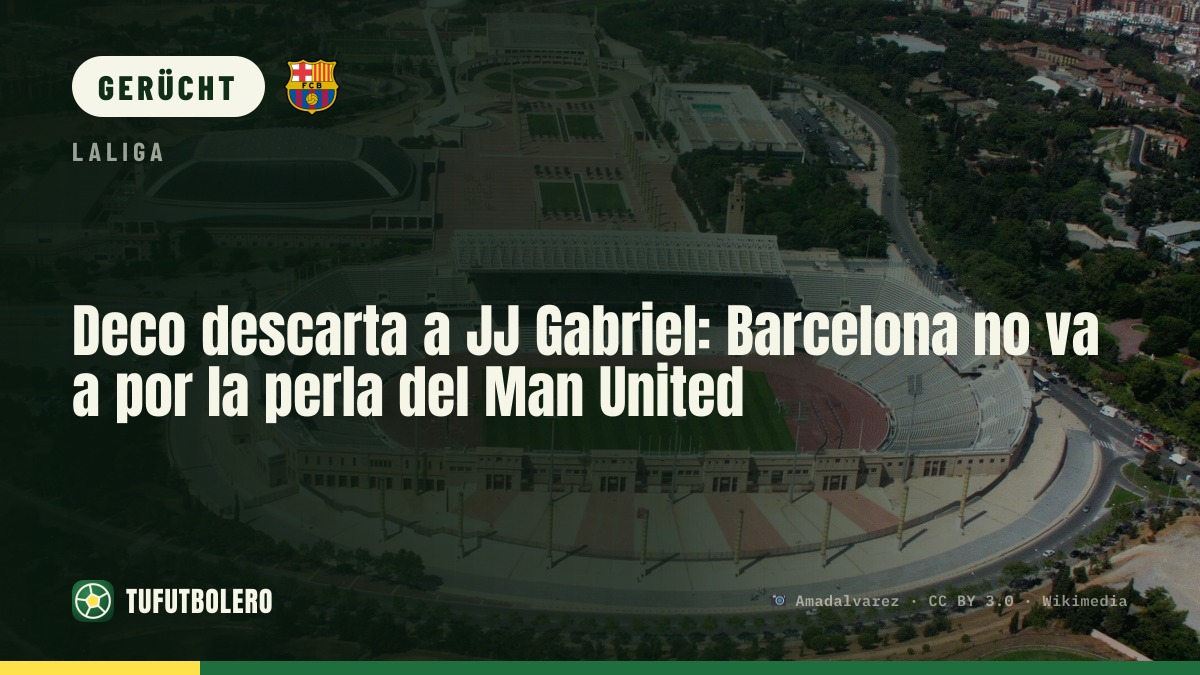 Deco schließt JJ Gabriel aus: Barcelona interessiert sich nicht für den Man-United-Wunderknaben