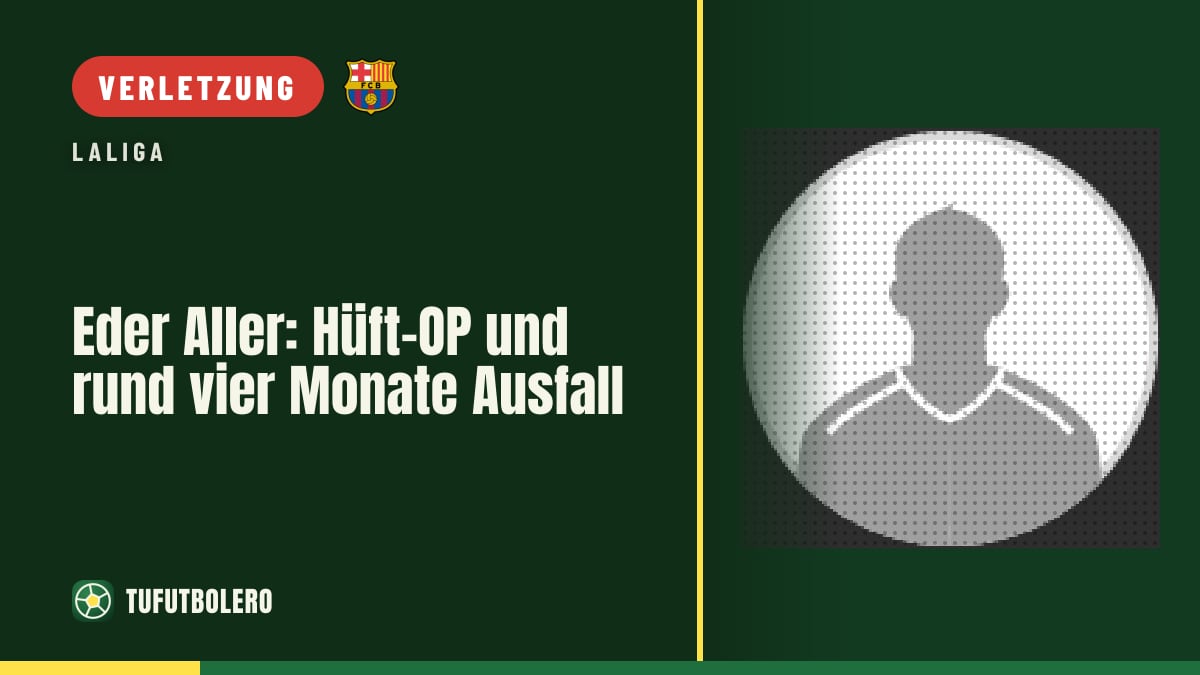Eder Aller: Hüft-OP und rund vier Monate Ausfall