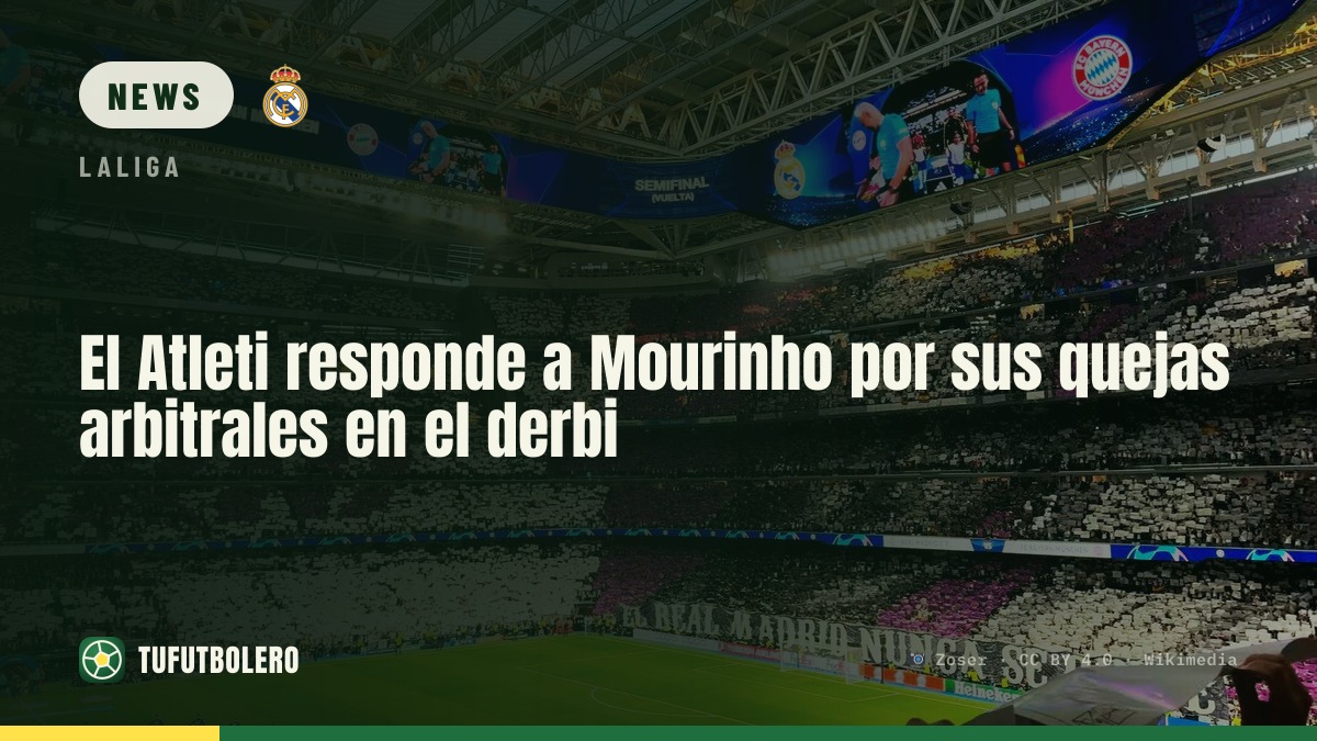 Atleti kontert Mourinho nach Kritik an den Schiedsrichtern im Derby