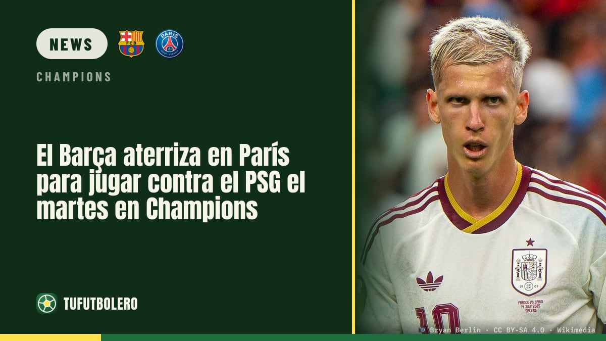 Barcelona landet in Paris für das PSG-Spiel am Dienstag in der Champions League