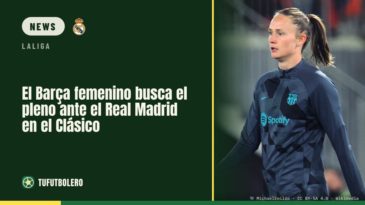 Barça Femení mit voller Wucht in den Clasico gegen Real Madrid