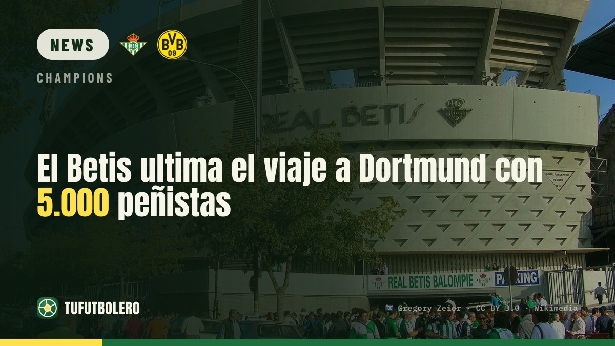 Betis plant den großen Fan-Trip nach Dortmund