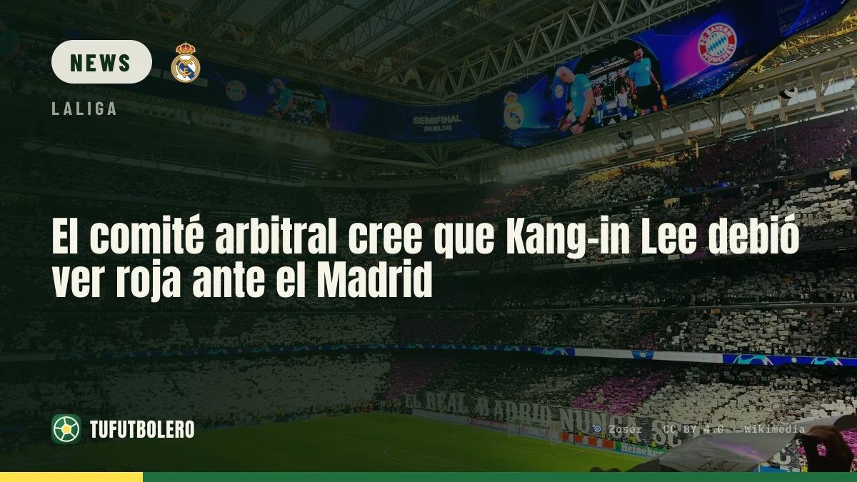 Schiedsrichter-Komitee: Kang-in Lee hätte gegen Real Madrid die Rote Karte sehen müssen