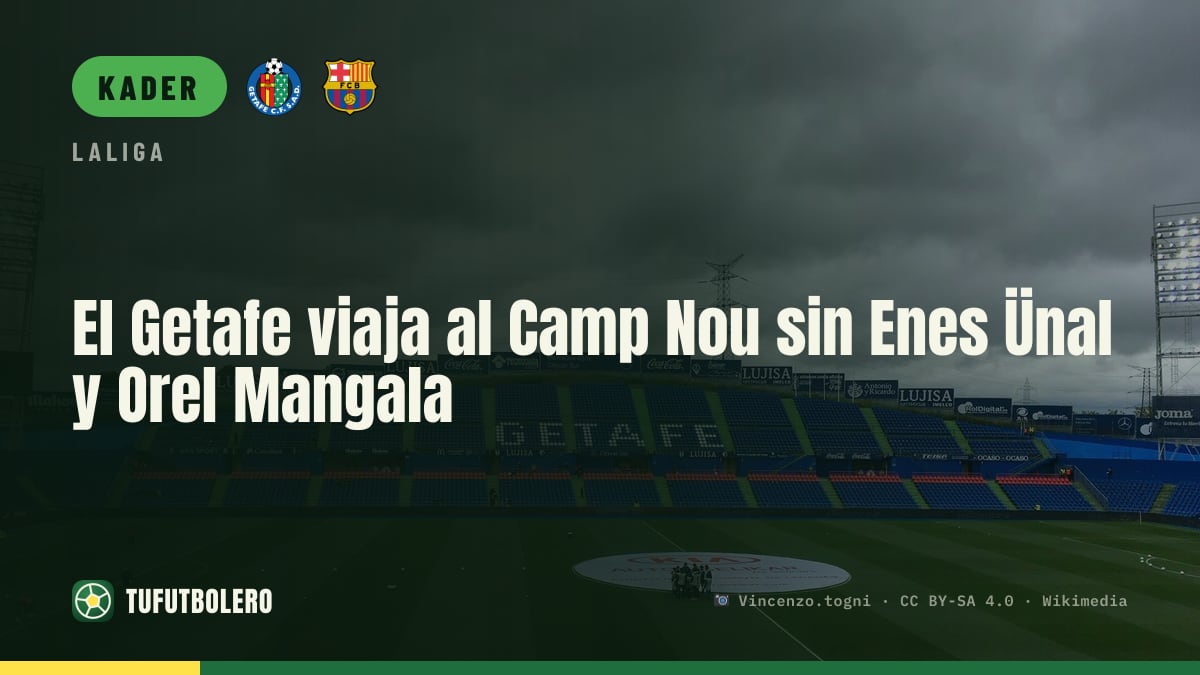 Getafe reist ohne Enes Ünal und Orel Mangala ins Camp Nou