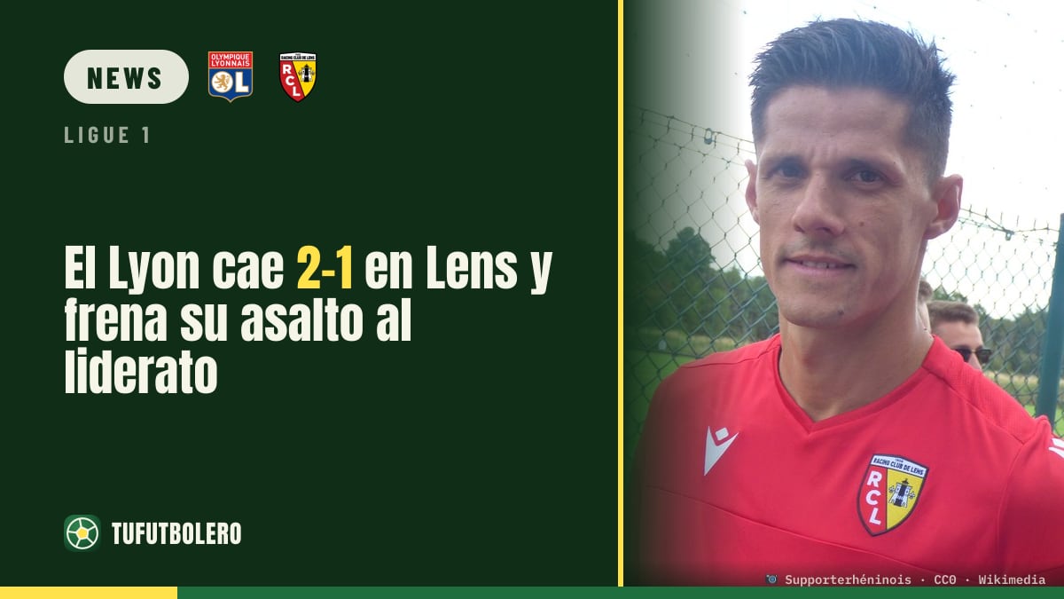 Lyon verliert 2:1 in Lens und verpasst den Sprung an die Spitze